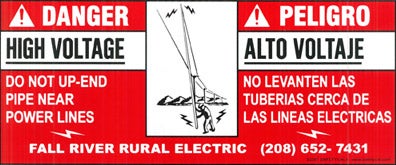 Voltage Sticker